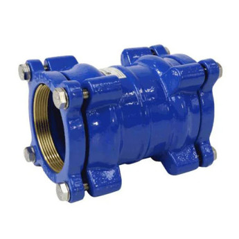 Муфта соединительная Benarmo 1 ДРК-Е DN 80 (90-90 мм) PN 10/16 компрессионная чугунная